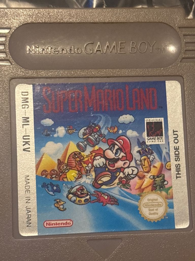 Nintendo Game Boy Super Mario Land Cartridge