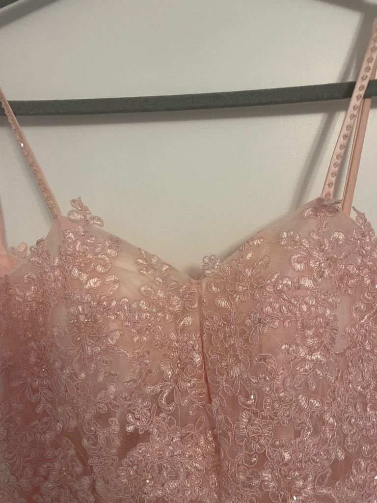 Prom party pink party dress