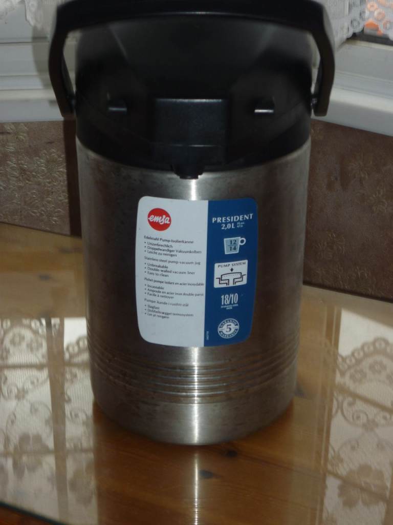 Stainless Steel  Pump Vacuum Jug 