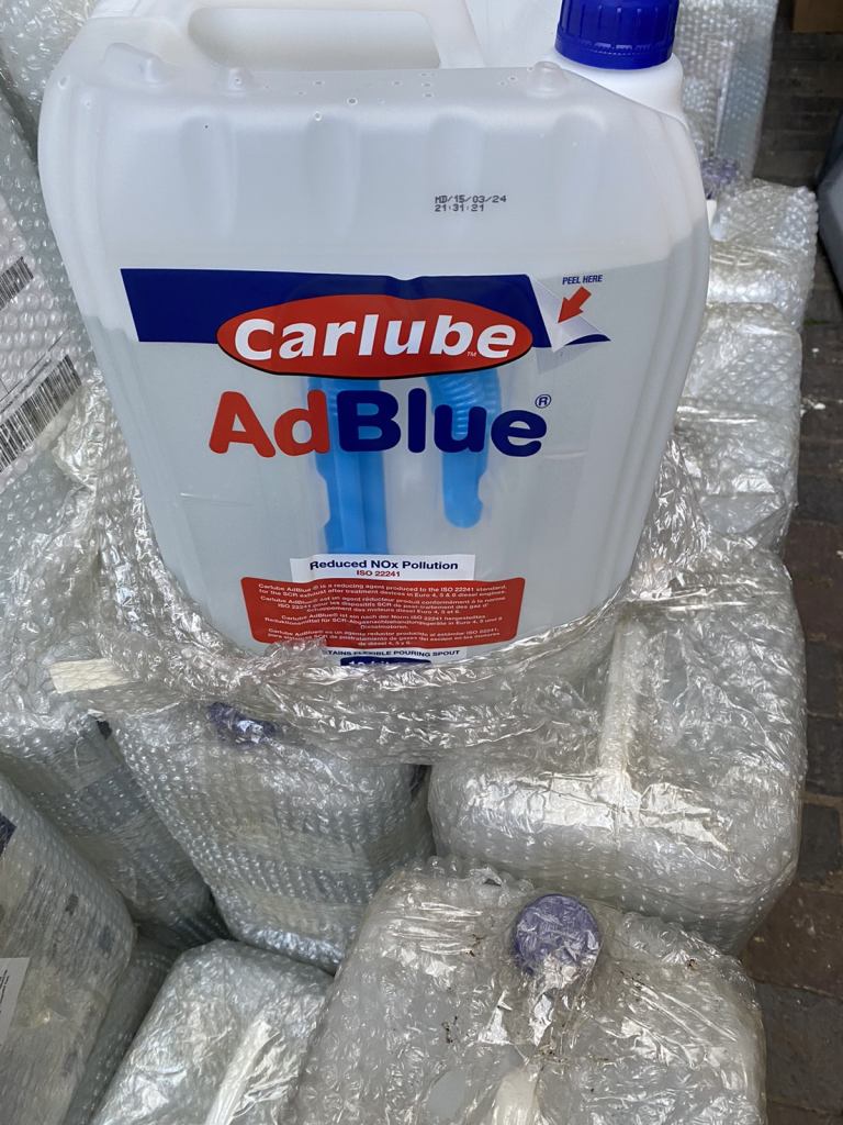Ad blue 10 of 10 litre bottles (new, sealed) for £75