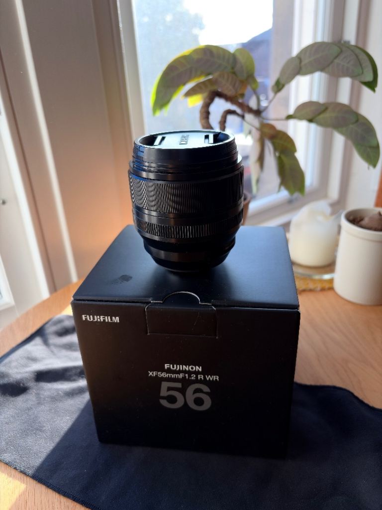 Fujifilm Fujinon XF 56mm f/1.2 R WR — Boxed, Mint Glass, Excellent Condition