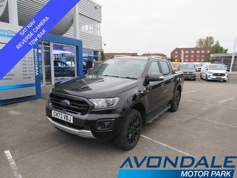 2022 Ford Ranger EcoBlue Wildtrak 4x4 Automatic Euro 6 Electric Shutter Tow Bar 2.0 4dr Pick Pick...