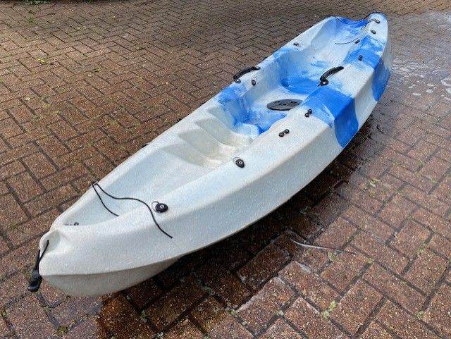 Kayak - Osprey incl. paddle, padded seat & kayak trailer