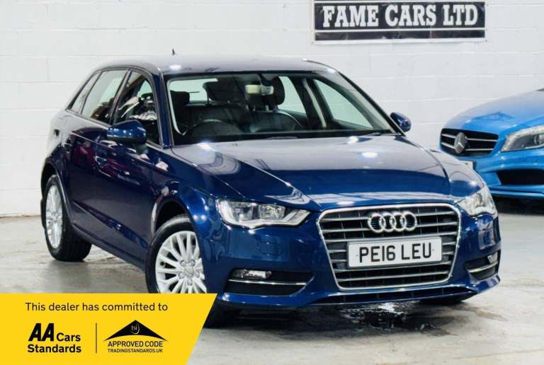 2016 Audi A3 2.0 TDI SE Technik Sportback S Tronic Euro 6 (s/s) 5dr HATCHBACK Diesel Automatic