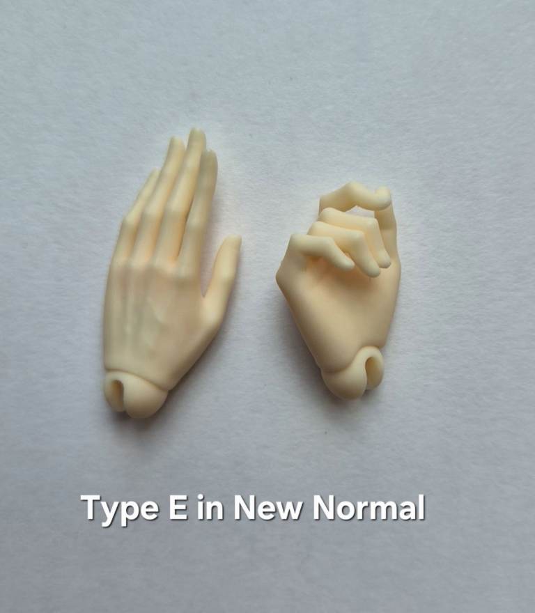 Genuine Granado BJD Type E Flat Palm Pinching Hands New Normal Resin Mature 1/6 Doll Parts
