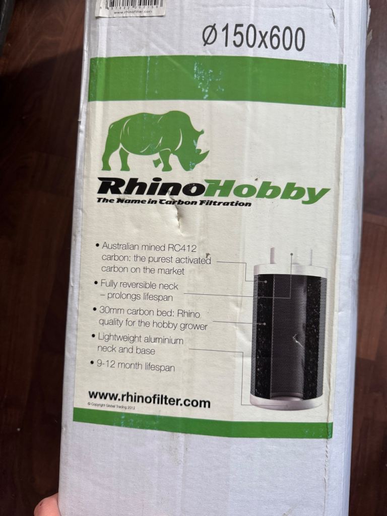 6 inch Carbon Filter (used)