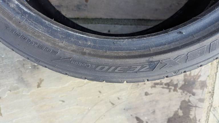 2* Falken Ziex ZE310 205/40/17 Part Worn 6.5mm+
