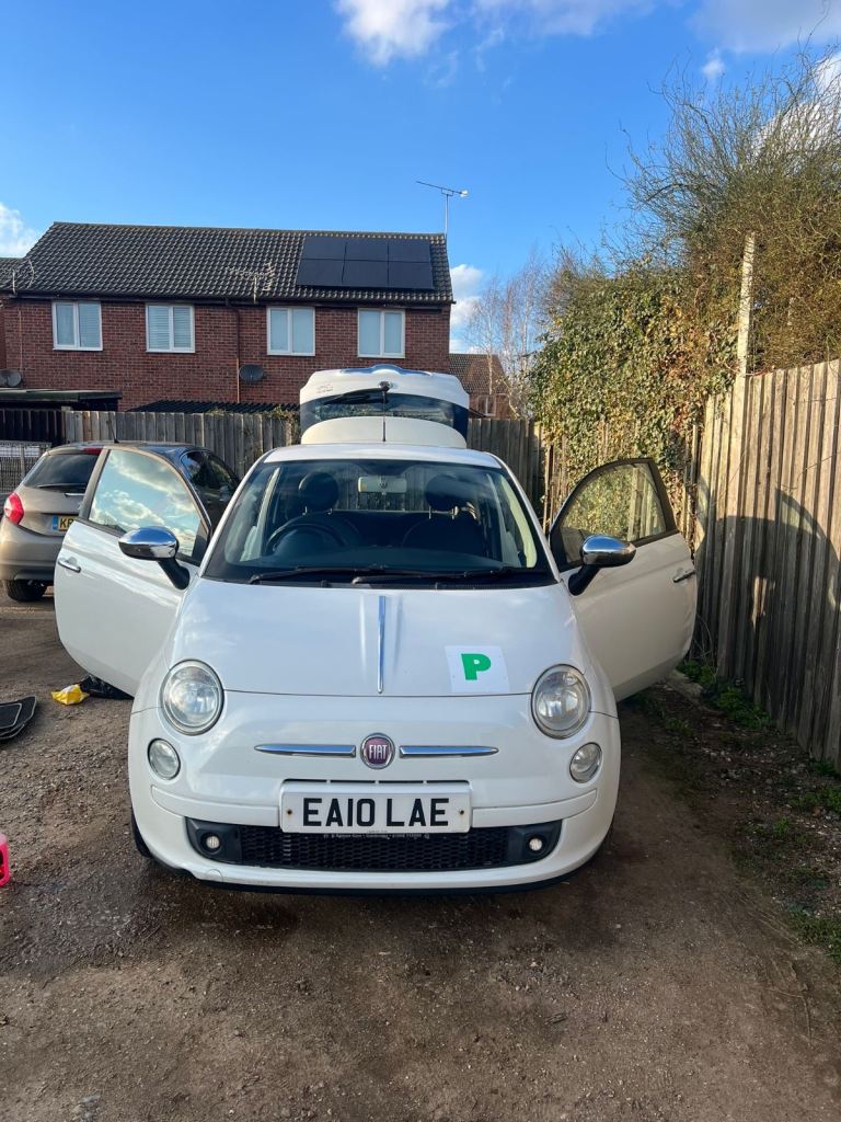 Fiat, 500, Hatchback, 2010, Manual, 1242 (cc), 3 doors