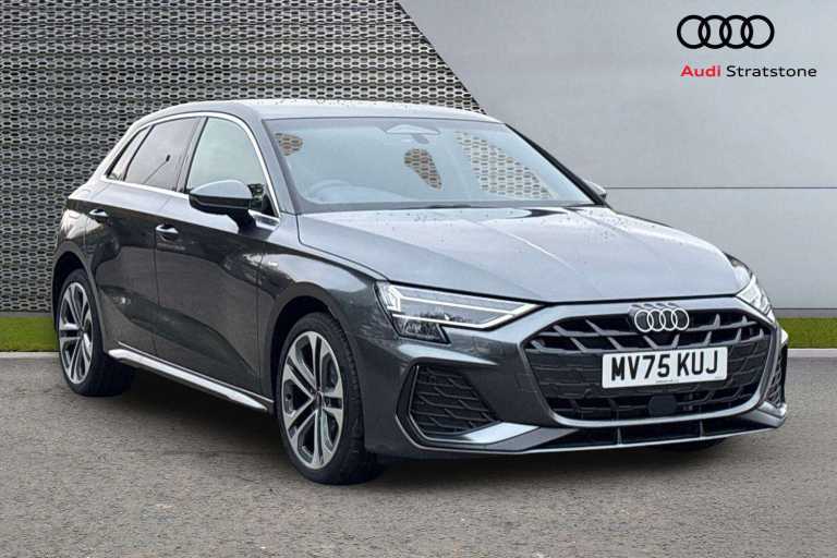 2025 Audi A3 1.5 TFSI e 204 S Line 5dr S Tronic Hatchback Plug-In Hy Automatic