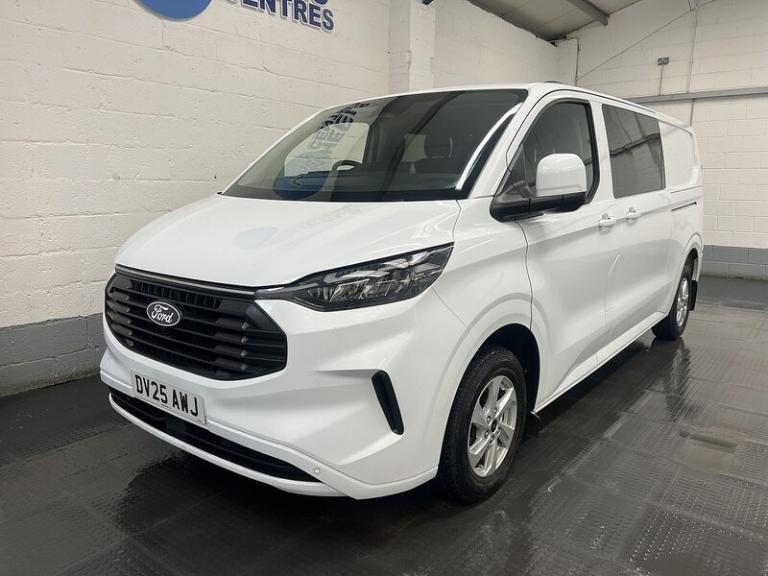 2025 Ford Transit Custom 2.0 320 EcoBlue Limited Crew Van Double Cab 5dr Diesel Manual L2 H1 Euro...