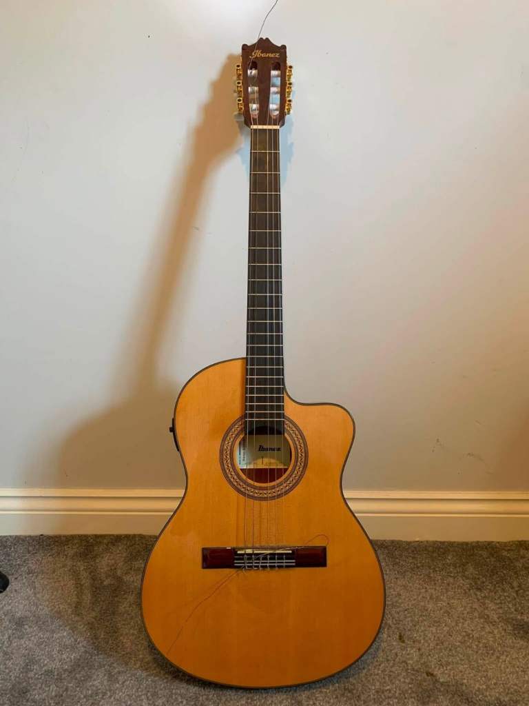 Ibanez Electric Classical Guitar Model: Ga5tce-am - Amber High Gloss