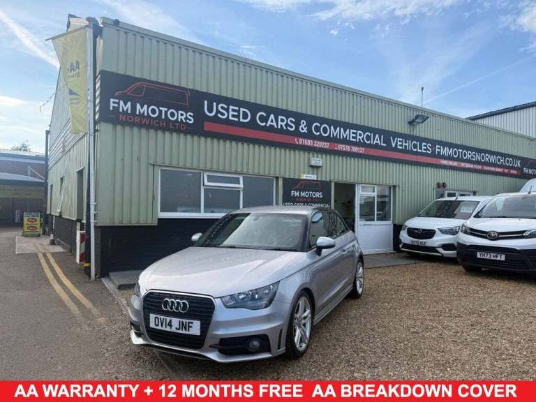 2014 14 AUDI A1 1.4 TFSI S LINE HATCHBACK 3DR PETROL S TRONIC EURO 5 (185 PS)