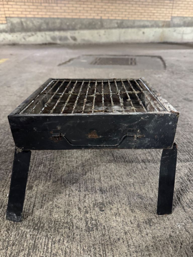 Portable Charcoal BBQ Grill – £8