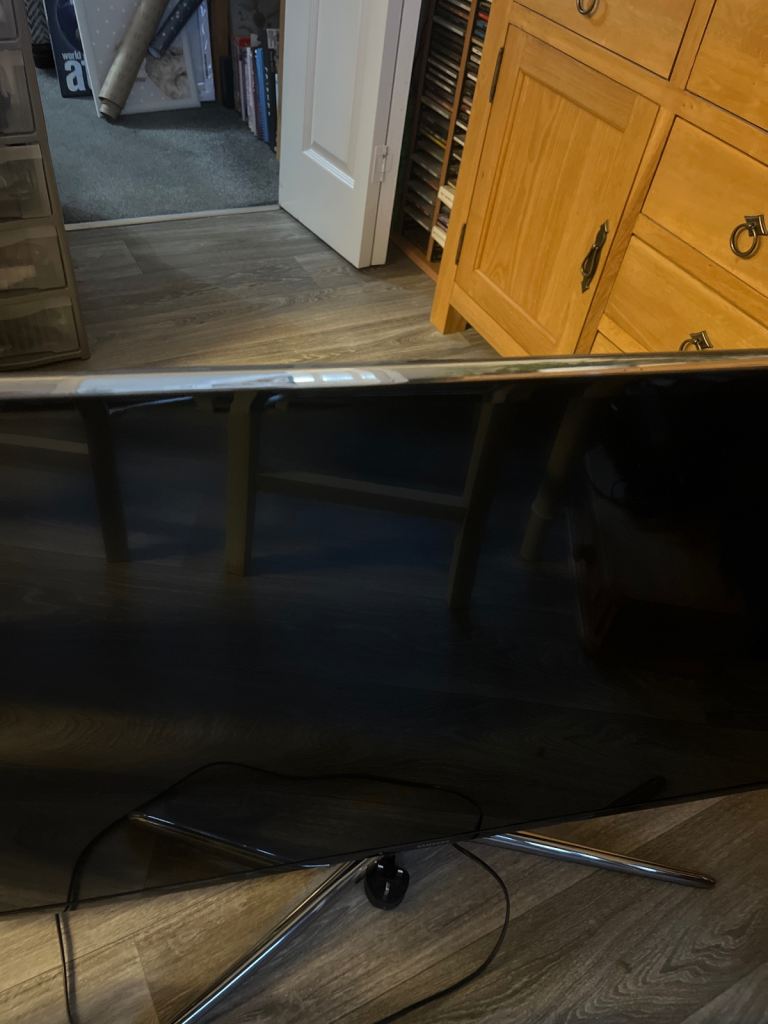 Samsung TV with remote control