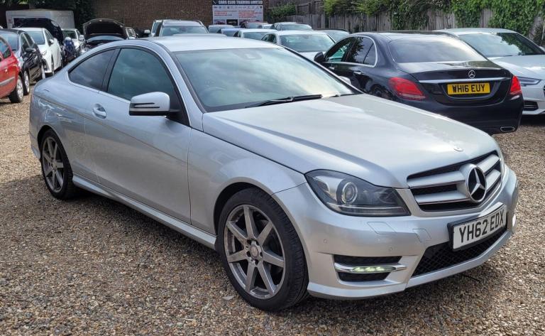 2012 Mercedes-Benz C Class 1.6 C180 BlueEfficiency AMG Sport G-Tronic+ Euro 5 (s/s) 2dr COUPE Pet...