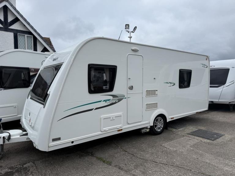 2014 ELDDIS Xplore 574 4 Berth fixed, single beds, motor mover