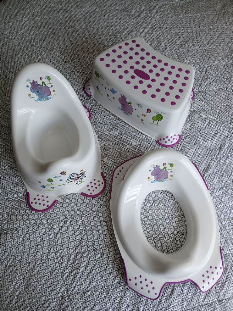 Children's 3 piece Toilet Training Set 