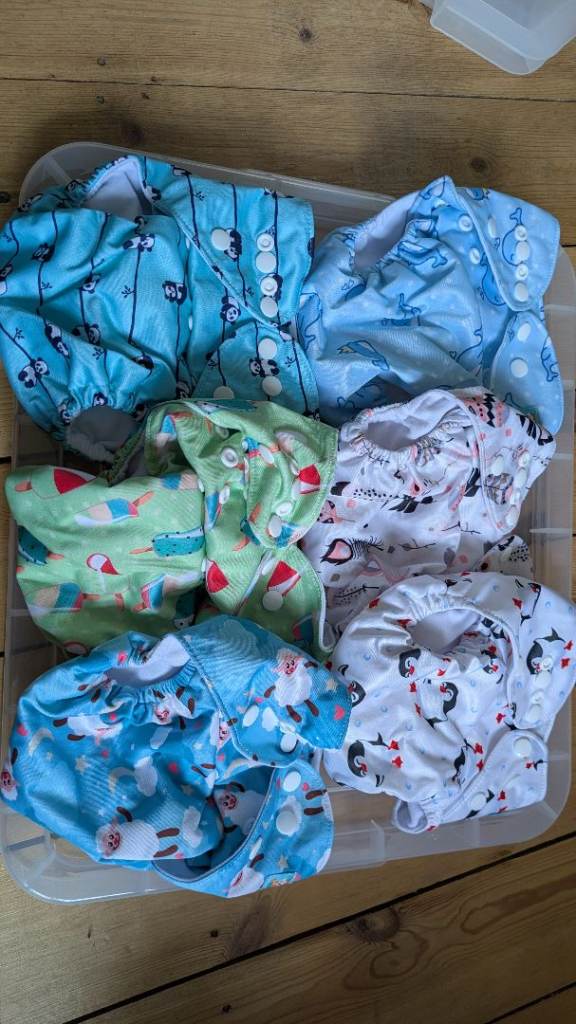 Unused Alvababy nappies 