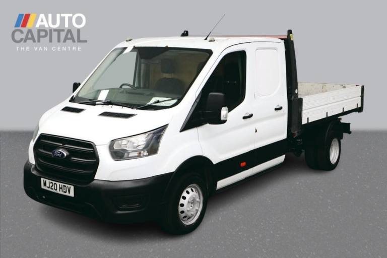 2020 Ford Transit 2.0 350 EcoBlue Leader Double Cab RWD 130 BHP L3 Tipper Euro 6 ULEZ Complia Tip...
