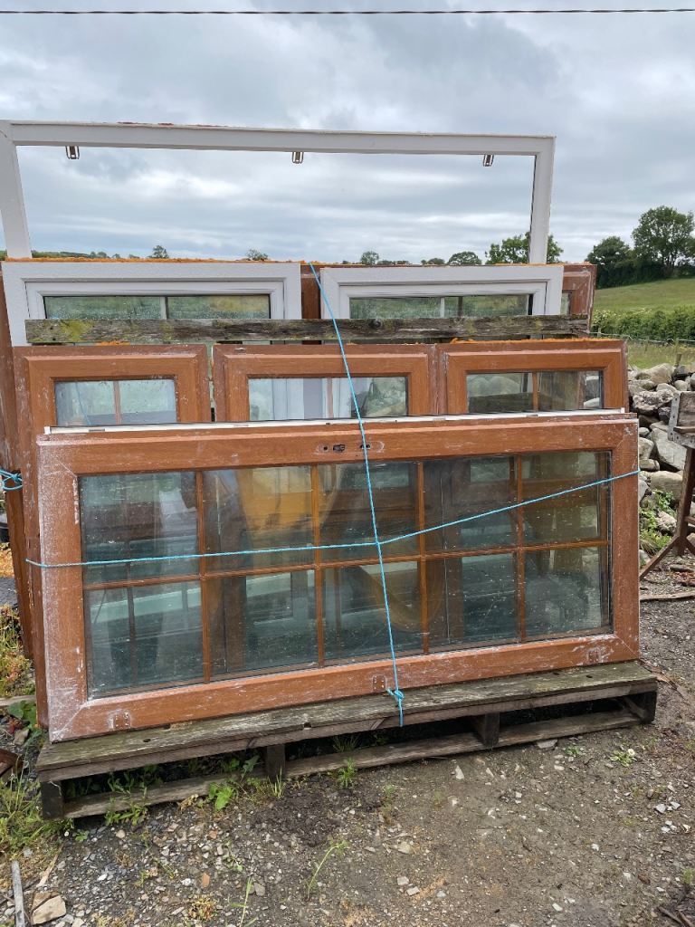 PVC windows and double patio doors 