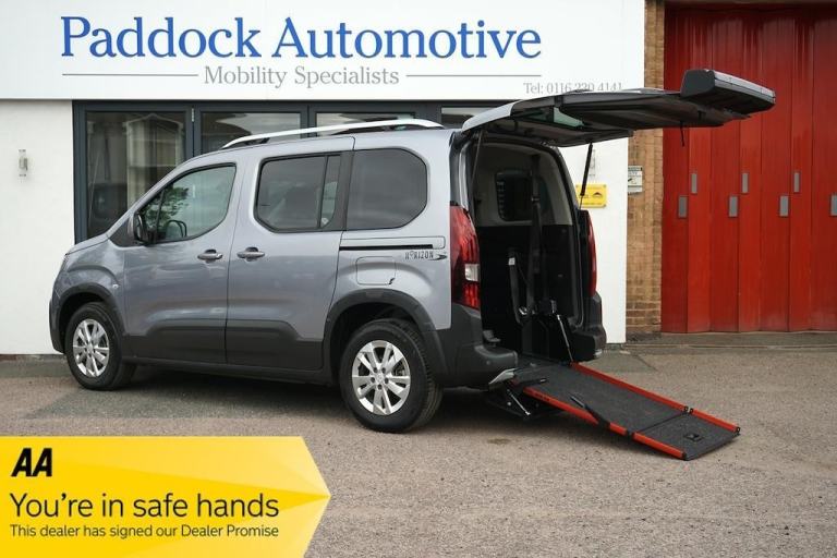 Peugeot Rifter BLUEHDI ALLURE, Disabled, Wheelchair Accessible Vehicle, WAV.