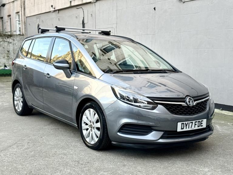 2017 VAUXHALL ZAFIRA TOURER 1.4 i Turbo Design Grey Manual Petrol