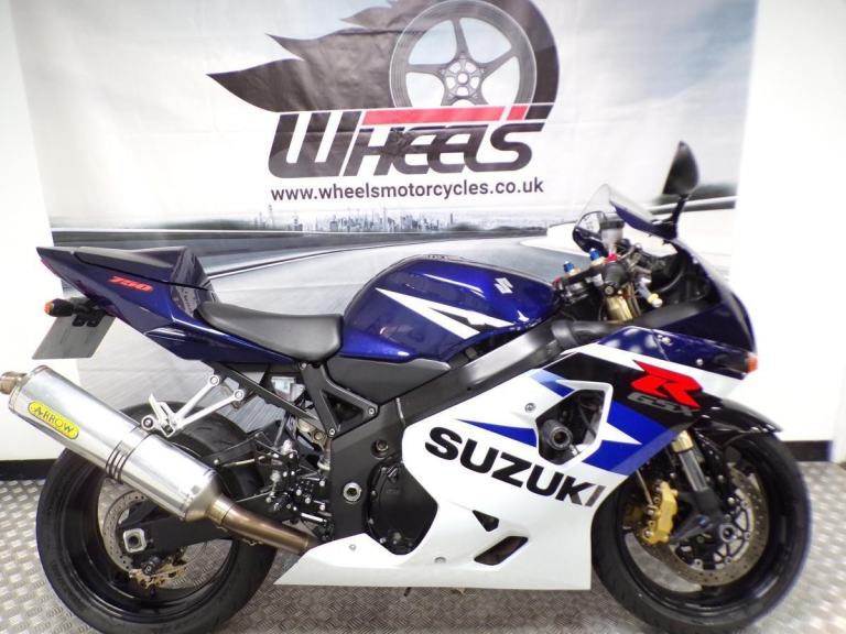 2004 SUZUKI GSXR750 WITH ONLY 10697 MILES FROM NEW