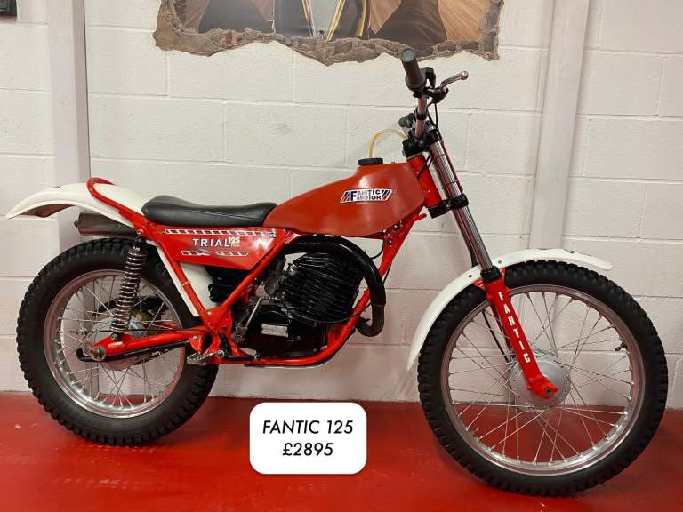 FANTIC [Phone number removed]TWIN SHOCK TRIALS CHOICE FROM £1995 OFFERS PX OSSA SWM 
