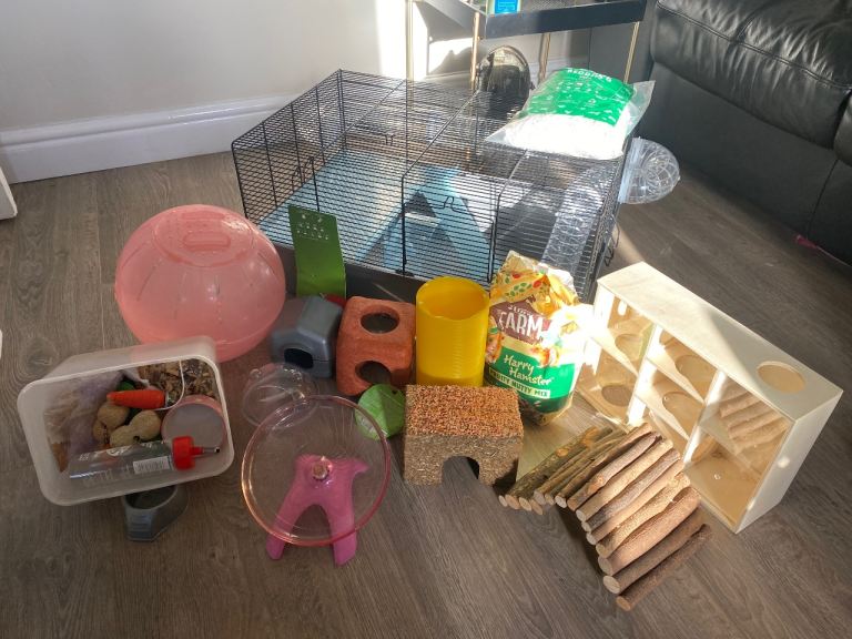 Hamster cage bundle 