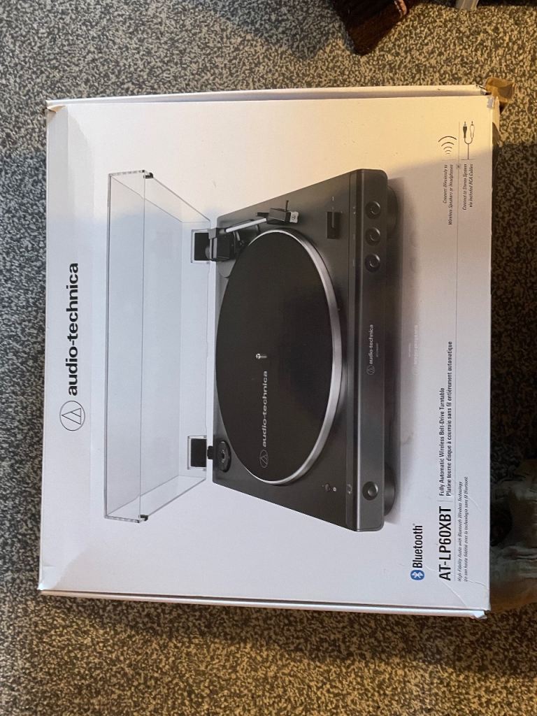 Audio-technica AT-LP60XBT turntable record player 