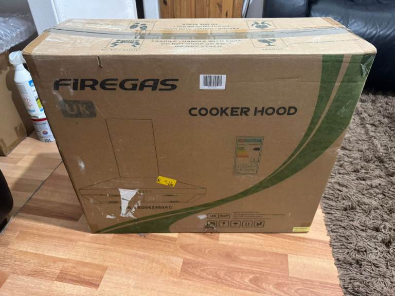 Gas cooker hood brand new