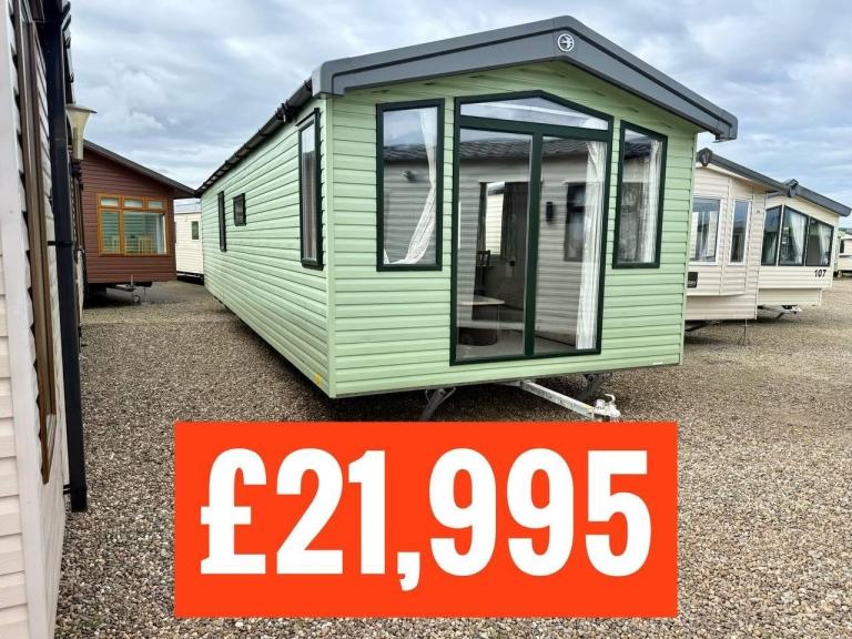 OFF SITE static caravan Scotland double glazed & heated 2 bed swift bordeaux