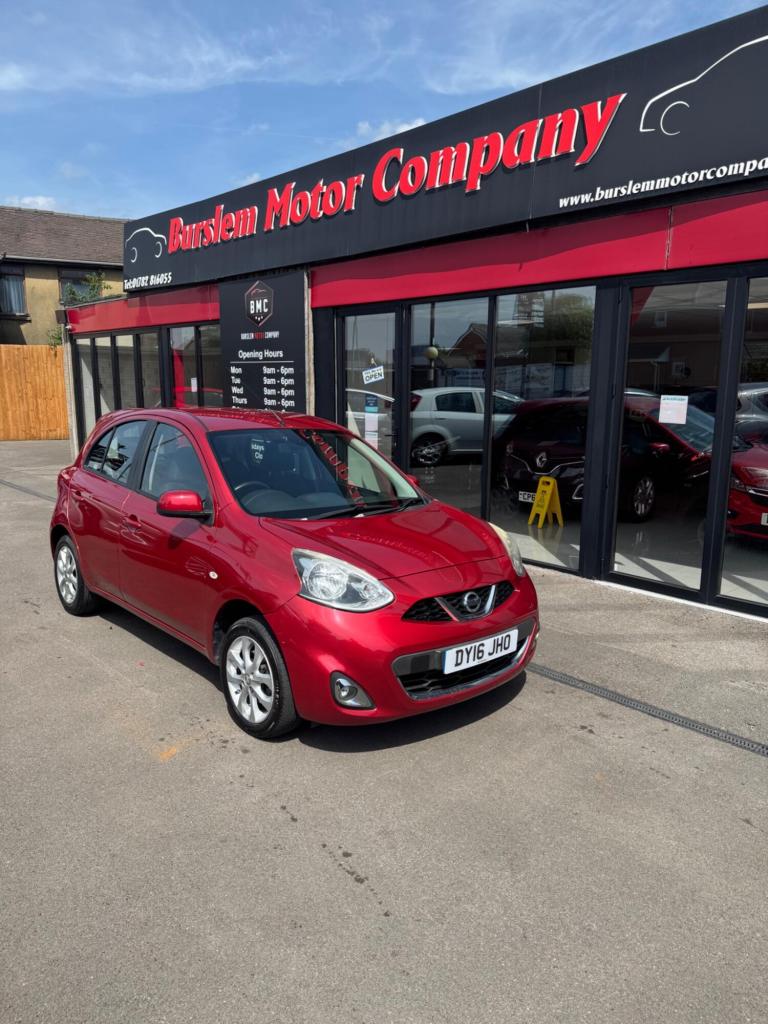  Nissan Micra 1.2 Acenta Euro 6 5dr Petrol Manual