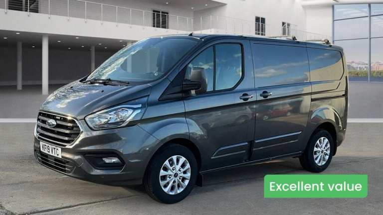 2019 Ford Transit Custom 2.0 EcoBlue 130ps Low Roof Limited Van PANEL VAN DIESEL Manual