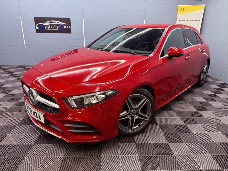 2018 Mercedes-Benz A-Class 1.3 A200 AMG Line (Premium) 7G-DCT Euro 6 (s/s) 5dr HATCHBACK Petrol A...