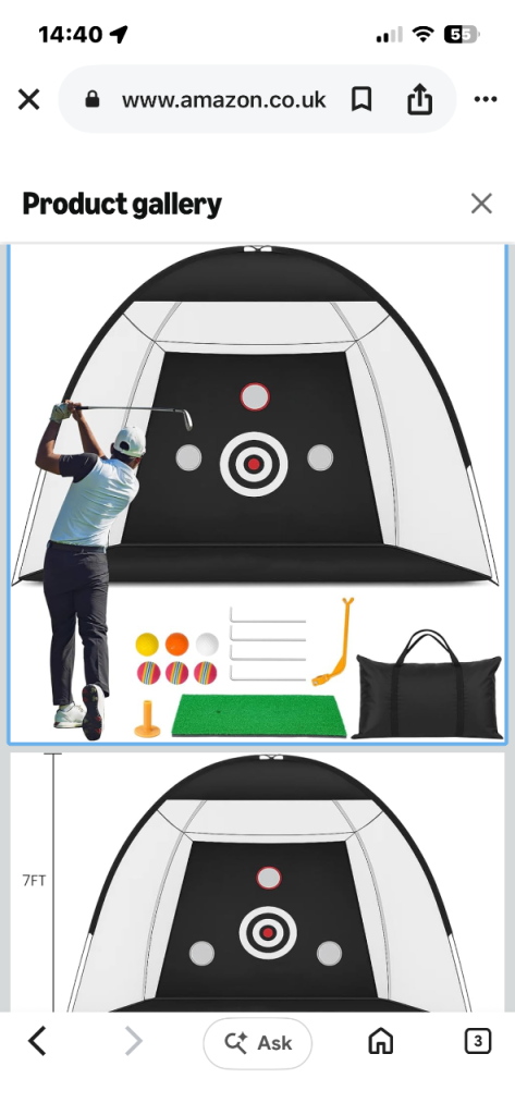 Golf Practice Net  