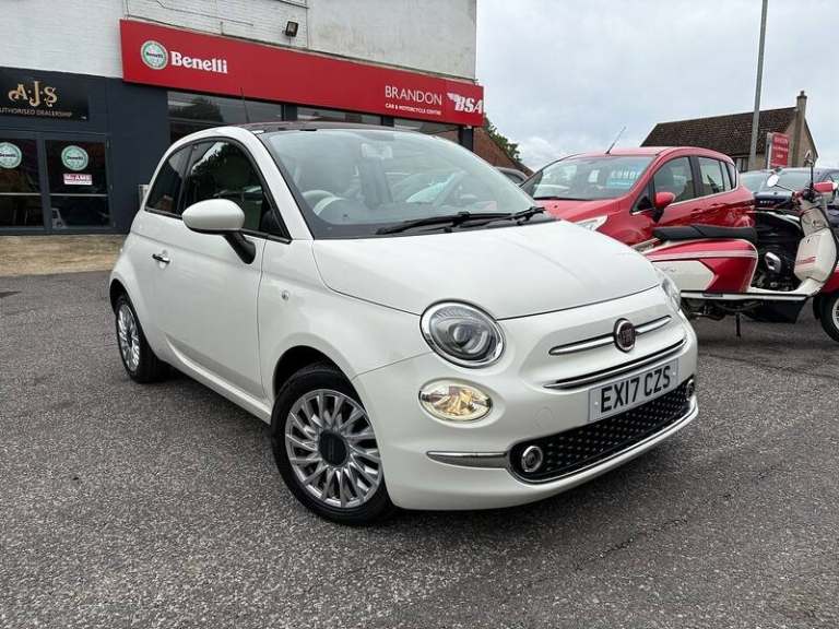 2017 Fiat 500 1.2 Lounge 3dr Dualogic HATCHBACK PETROL Automatic