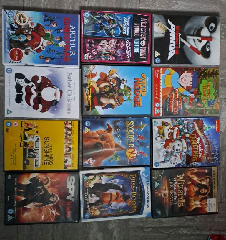Childrens dvds some new