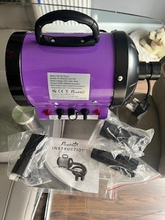 PawHut 2800W Dog Dryer/ Blaster Pet Grooming Hair Dryer - Purple 
