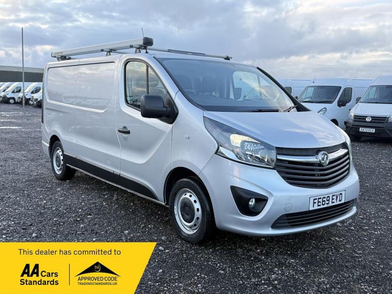 2019 Vauxhall Vivaro 2900 1.6CDTI 120PS Sportive H1 Van PANEL VAN DIESEL Manual