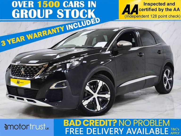 2019 Peugeot 3008 2.0 BlueHDi GT SUV 5dr Diesel EAT Euro 6 (s/s) (180 ps) HATCHBACK Diesel Automatic