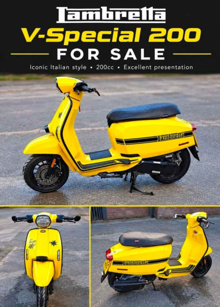 Lambretta V-Special 200cc 