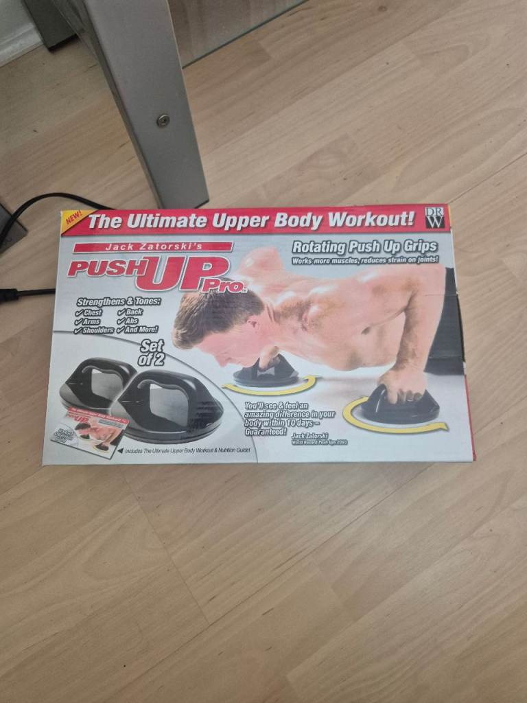 Push Up Pro Rotating Grips - New in Box