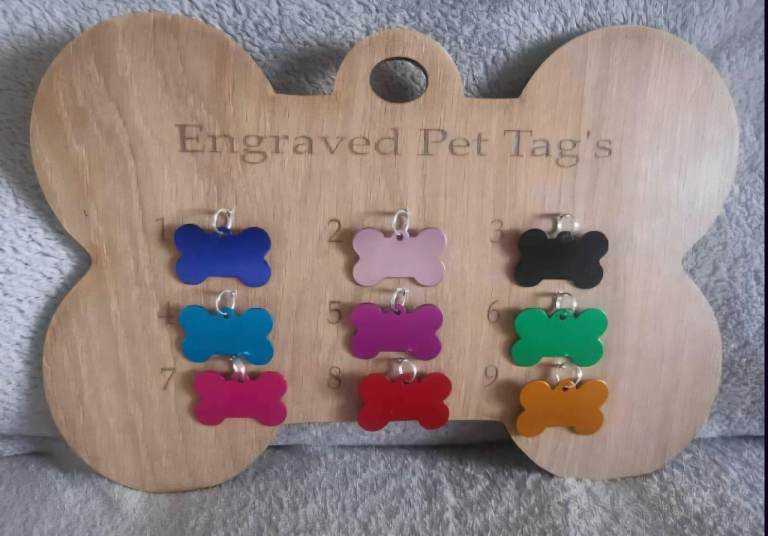 Engraved Pet tag