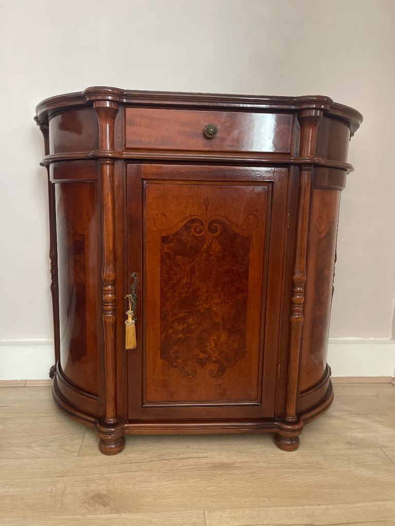 Lovely Antique Wooden Cabinet with Drawer – Good Condition
