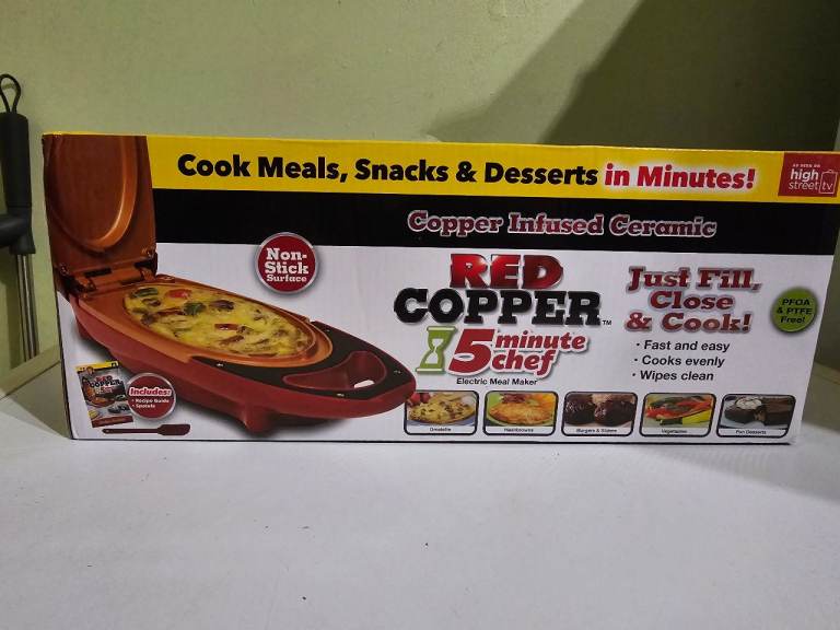 Red Copper 5 Minute Chef