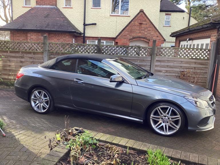 2017 Mercedes-Benz E Class 3.0 E350d V6 AMG Line Edition Cabriolet 2dr Diesel