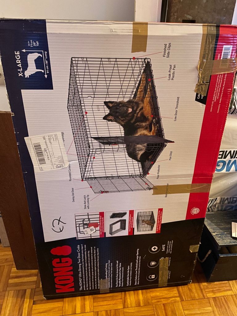 Kong Ultra-strong 2 door dog crate - XL - Labrador