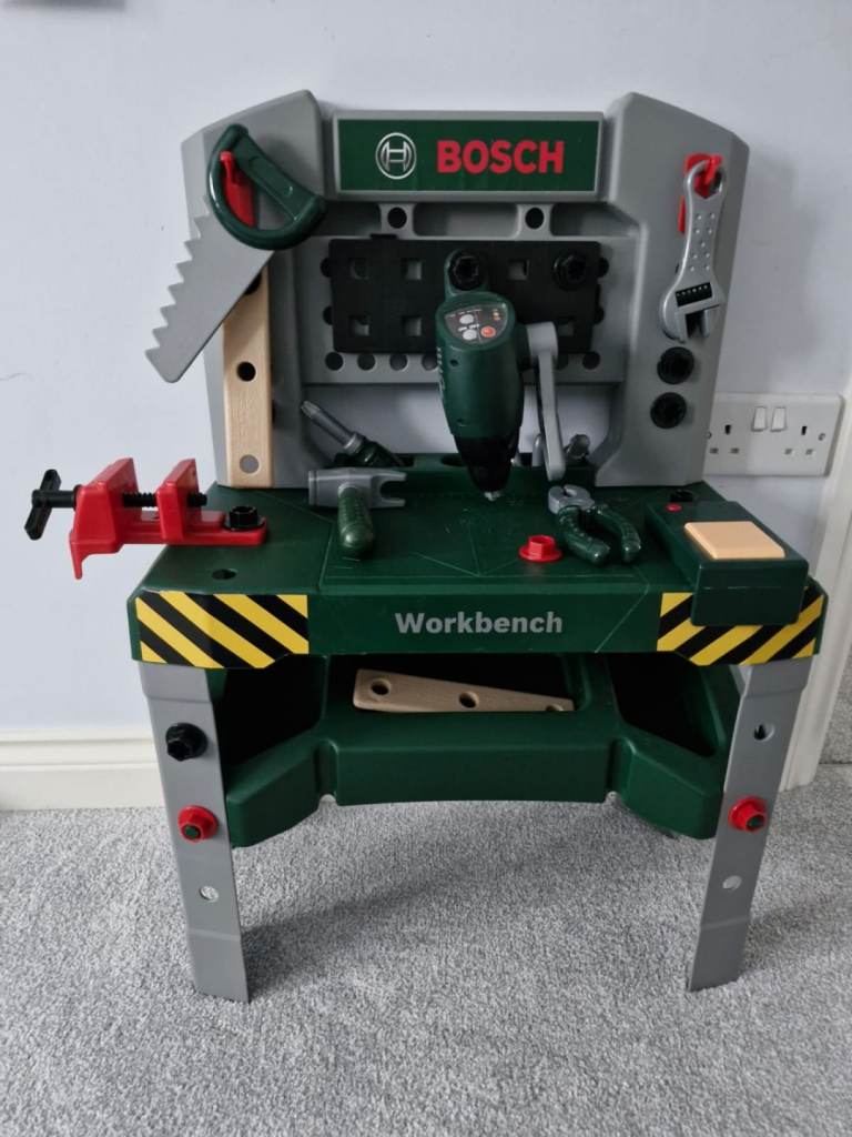Bosch toy work bench