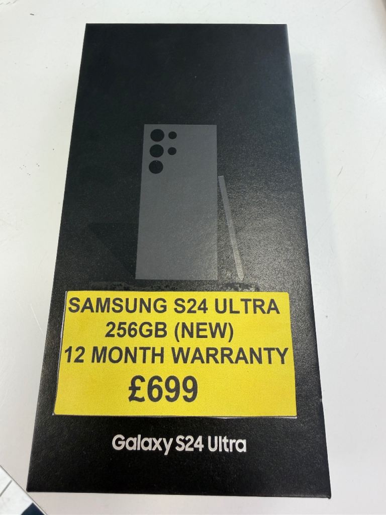 Samsung Galaxy S24 Ultra 256GB - Brand New, Unopened